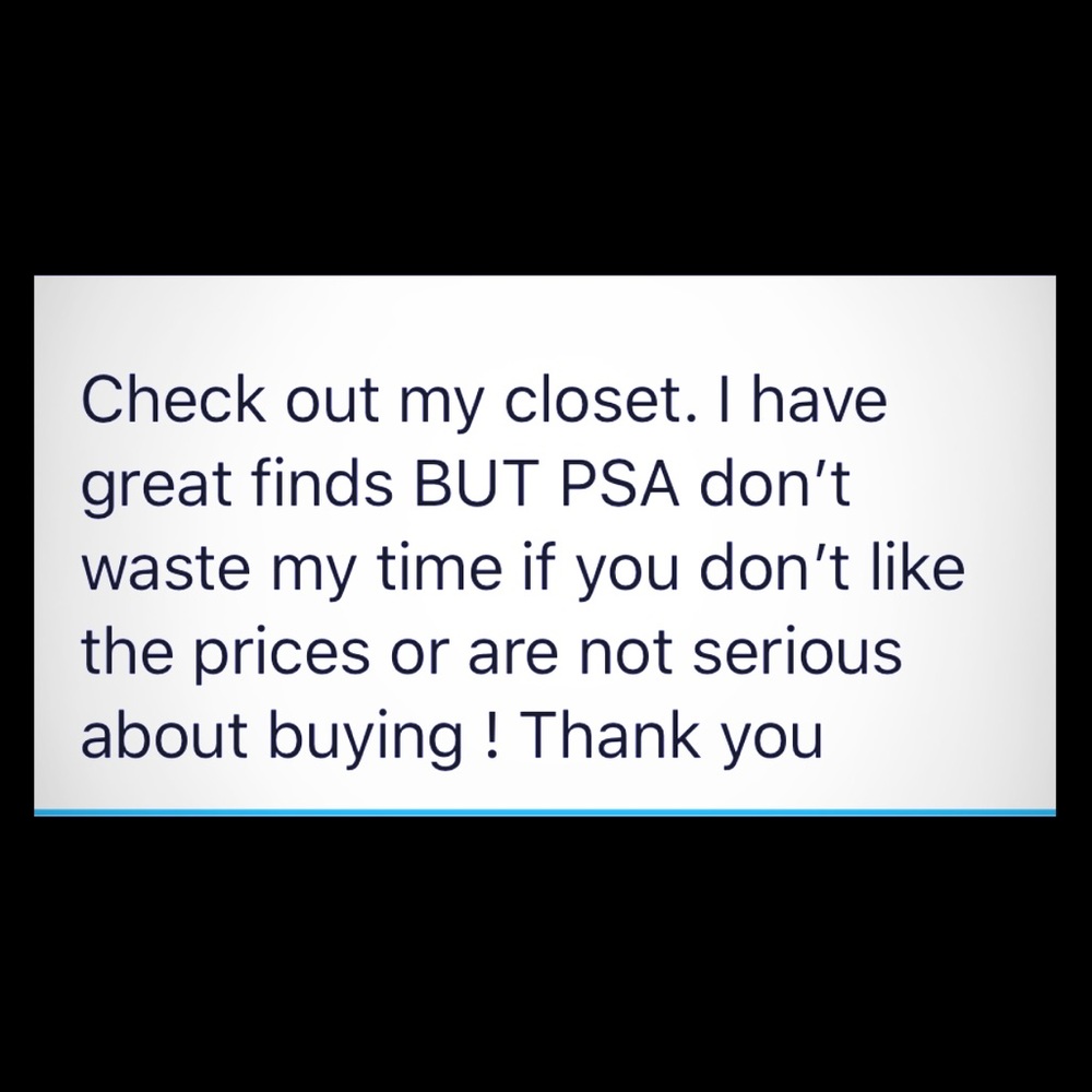 Don’t waste my time